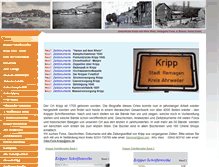 Tablet Screenshot of geschichte-kripp.de